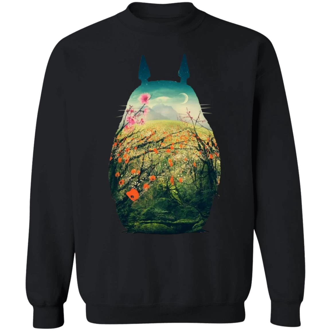 My Neighbor Totoro Colorful Cutout Sweatshirt 13 My Neighbor Totoro Colorful Cutout Sweatshirt - Image 11