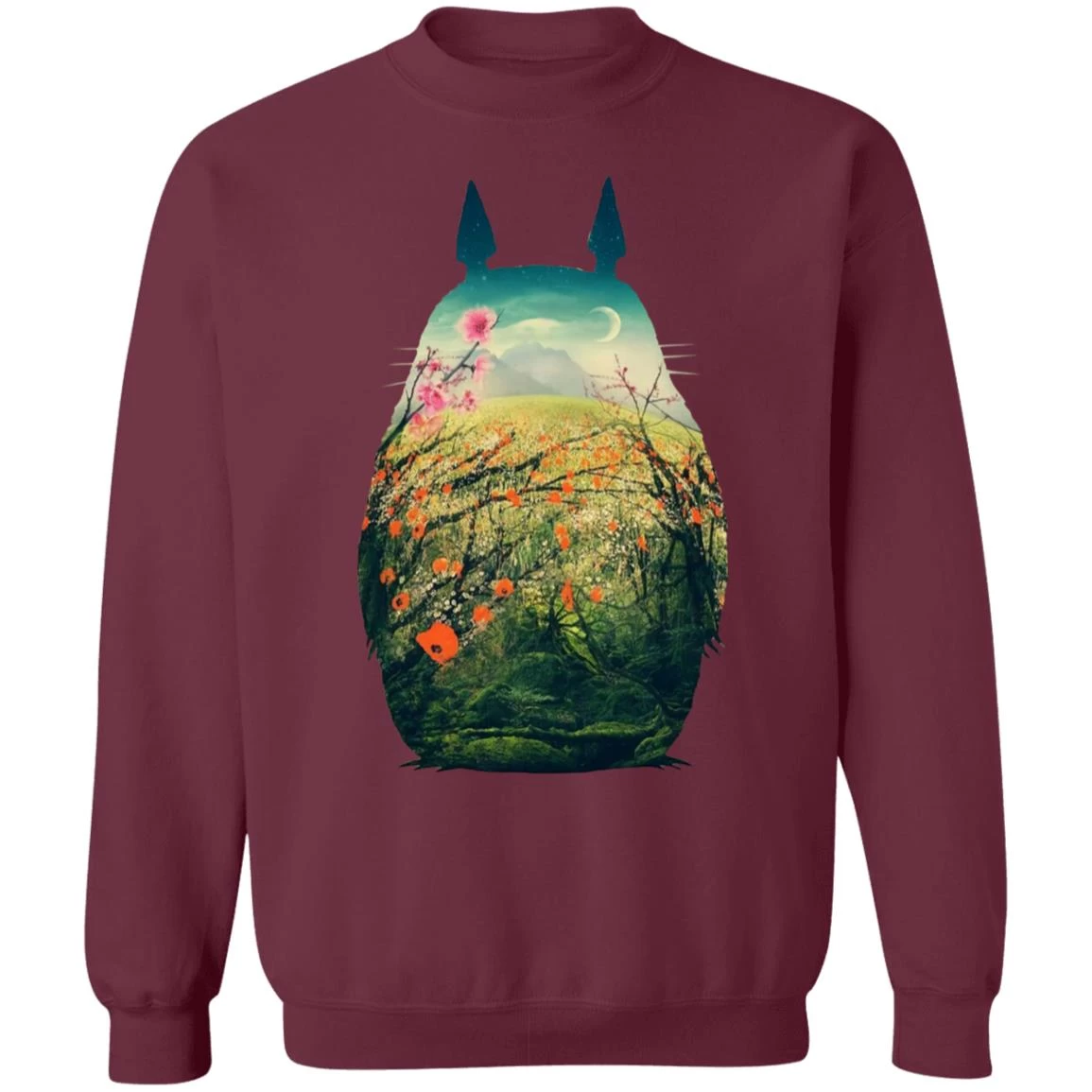 My Neighbor Totoro Colorful Cutout Sweatshirt 14 My Neighbor Totoro Colorful Cutout Sweatshirt - Image 12