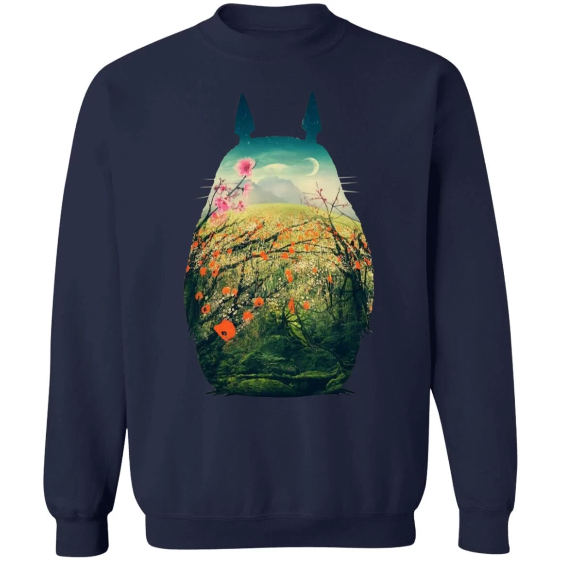 My Neighbor Totoro Colorful Cutout Sweatshirt 15 My Neighbor Totoro Colorful Cutout Sweatshirt - Image 13