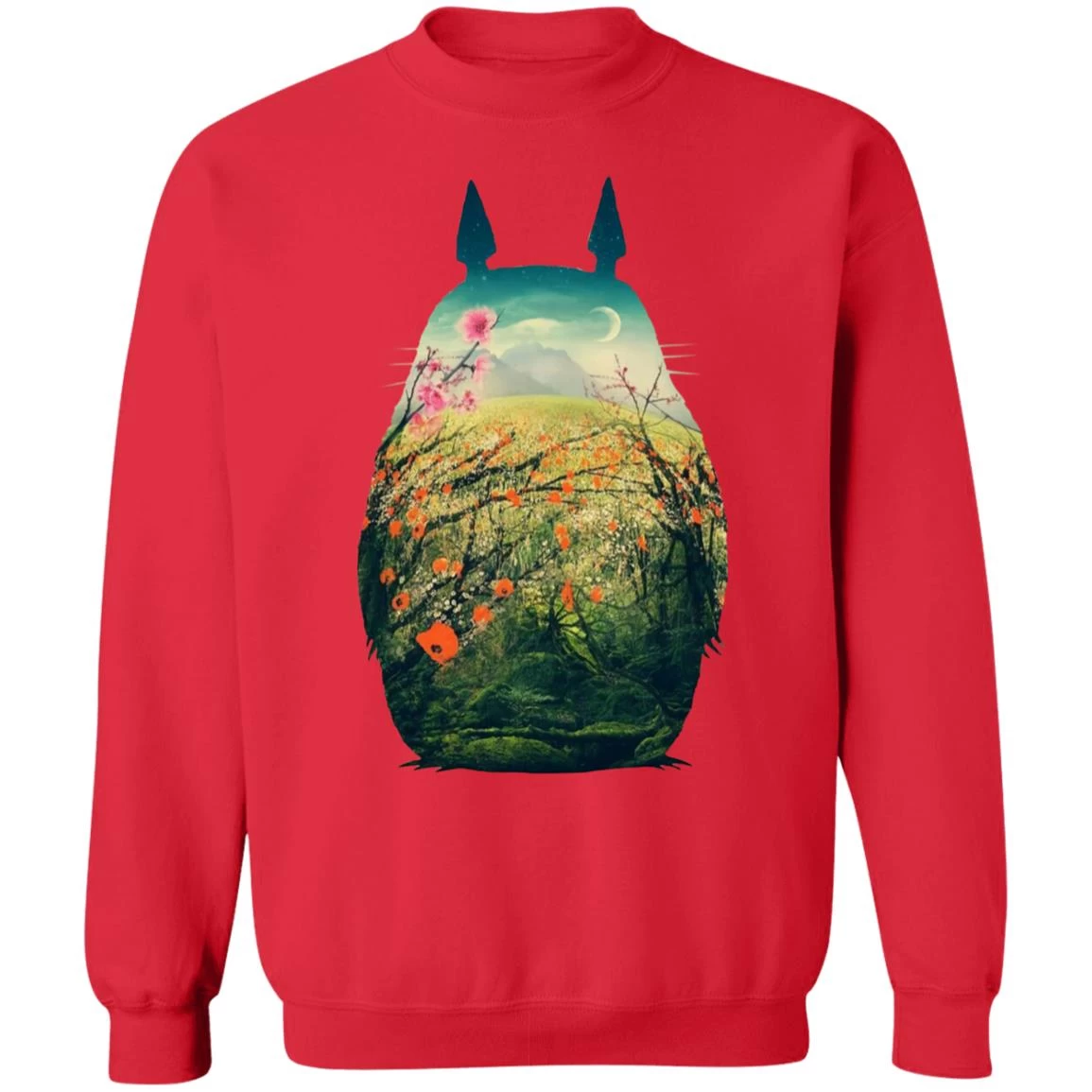 My Neighbor Totoro Colorful Cutout Sweatshirt 7 My Neighbor Totoro Colorful Cutout Sweatshirt - Image 5