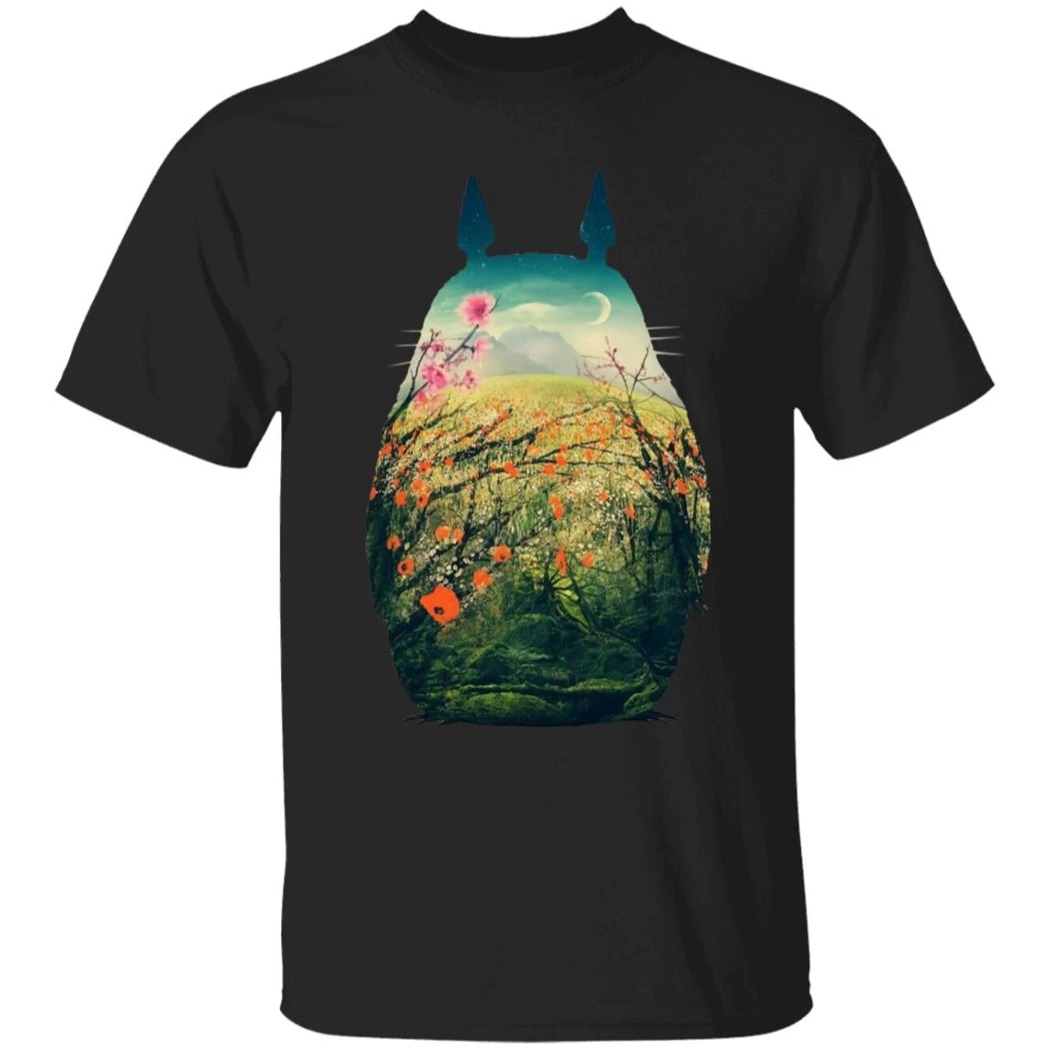 My Neighbor Totoro Colorful Cutout T Shirt 4 My Neighbor Totoro Colorful Cutout T Shirt - Image 2