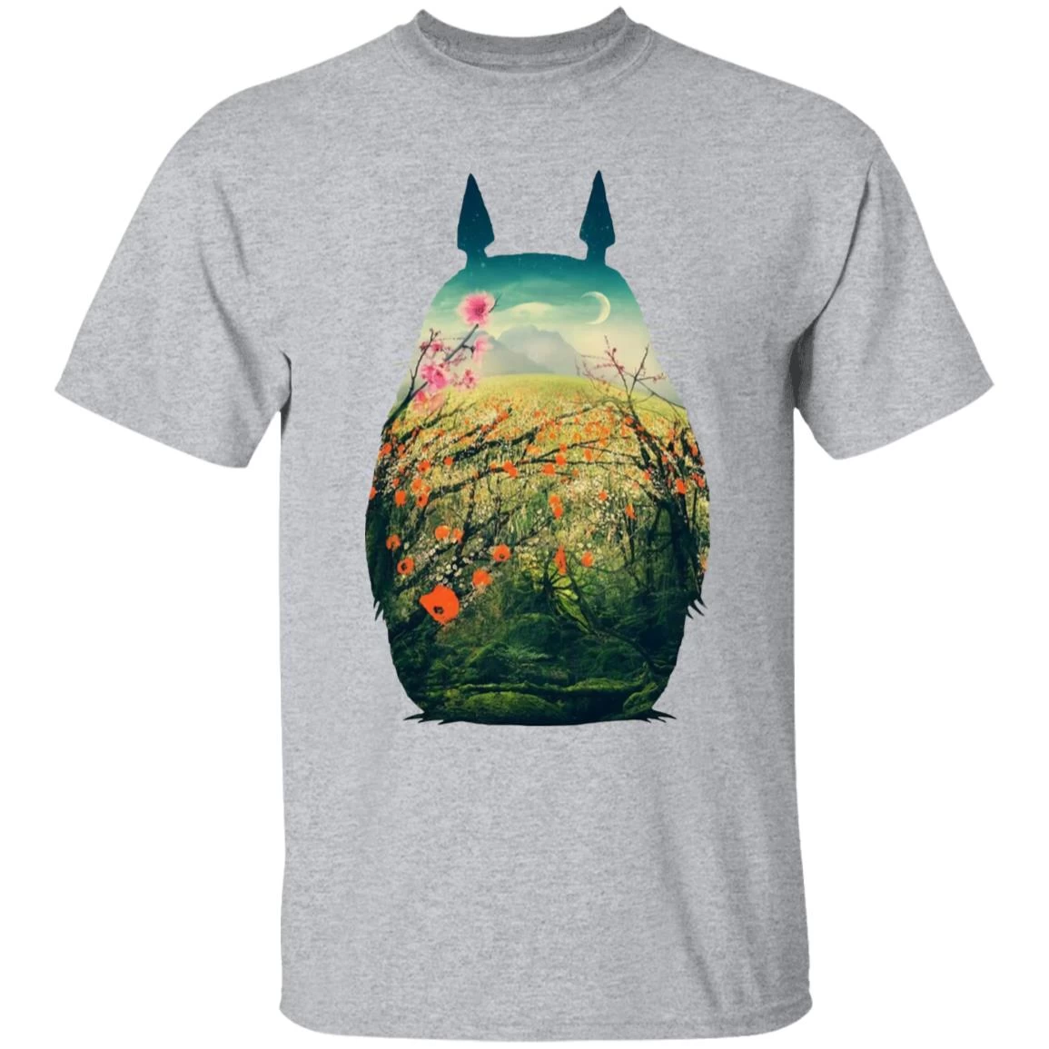 My Neighbor Totoro Colorful Cutout T Shirt 19 My Neighbor Totoro Colorful Cutout T Shirt - Image 17