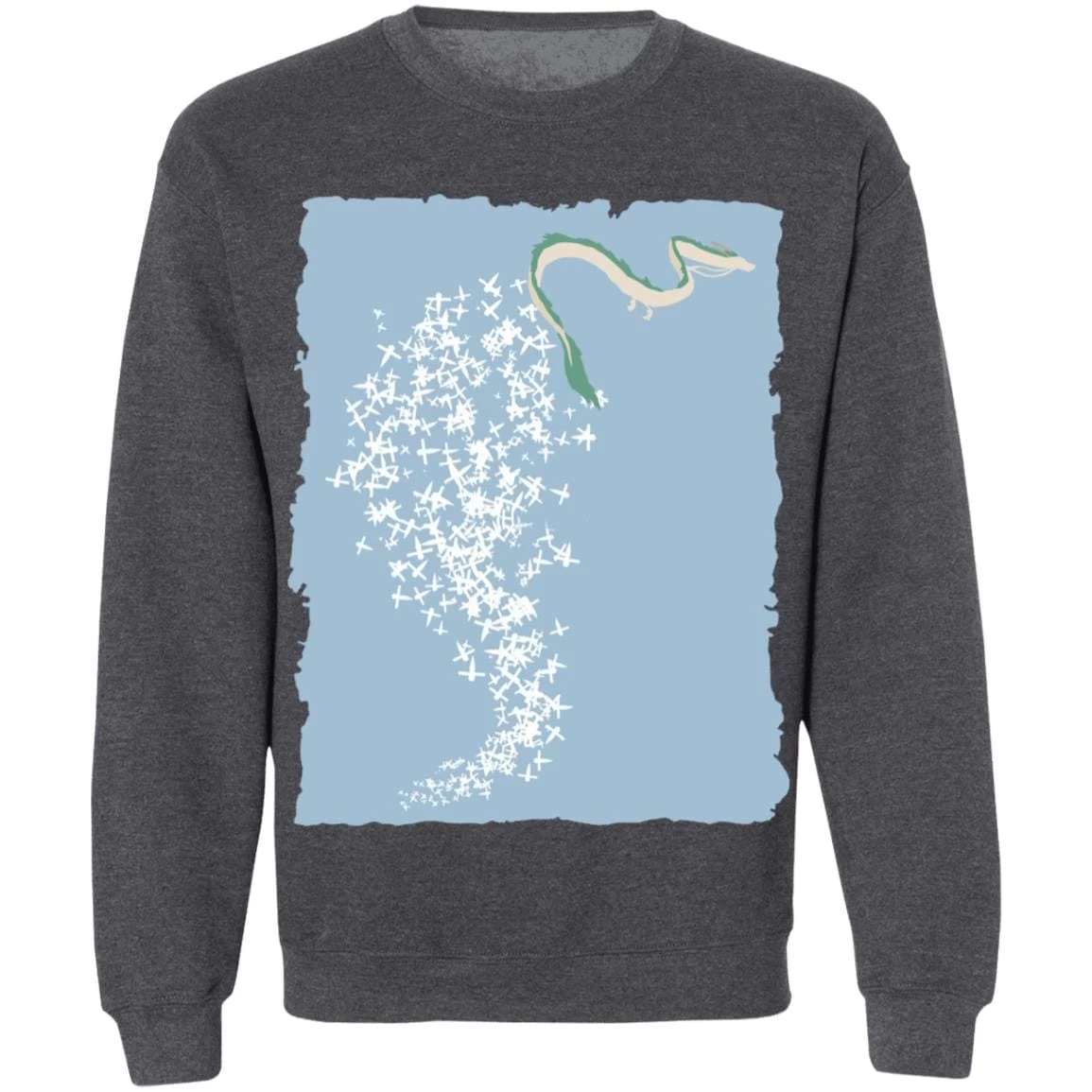 Spirited Away – Flying Haku Dragon Sweatshirt 8 Spirited Away – Flying Haku Dragon Sweatshirt - Image 6
