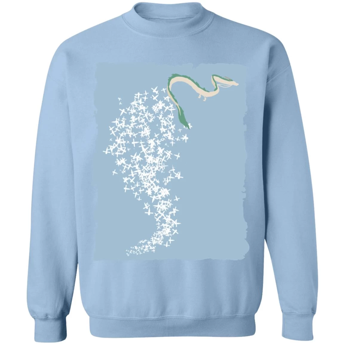 Spirited Away – Flying Haku Dragon Sweatshirt 9 Spirited Away – Flying Haku Dragon Sweatshirt - Image 7