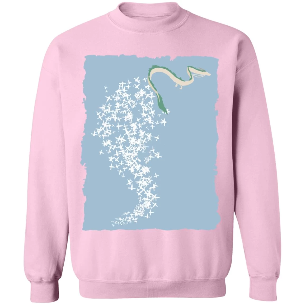 Spirited Away – Flying Haku Dragon Sweatshirt 10 Spirited Away – Flying Haku Dragon Sweatshirt - Image 8