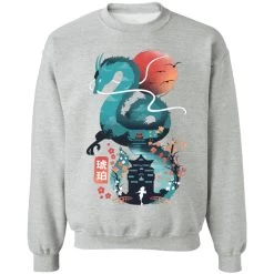 Spirited Away – Haku Dragon And The Bathhouse Classic Sweatshirt -Ghibli Shop redirect12202020111233