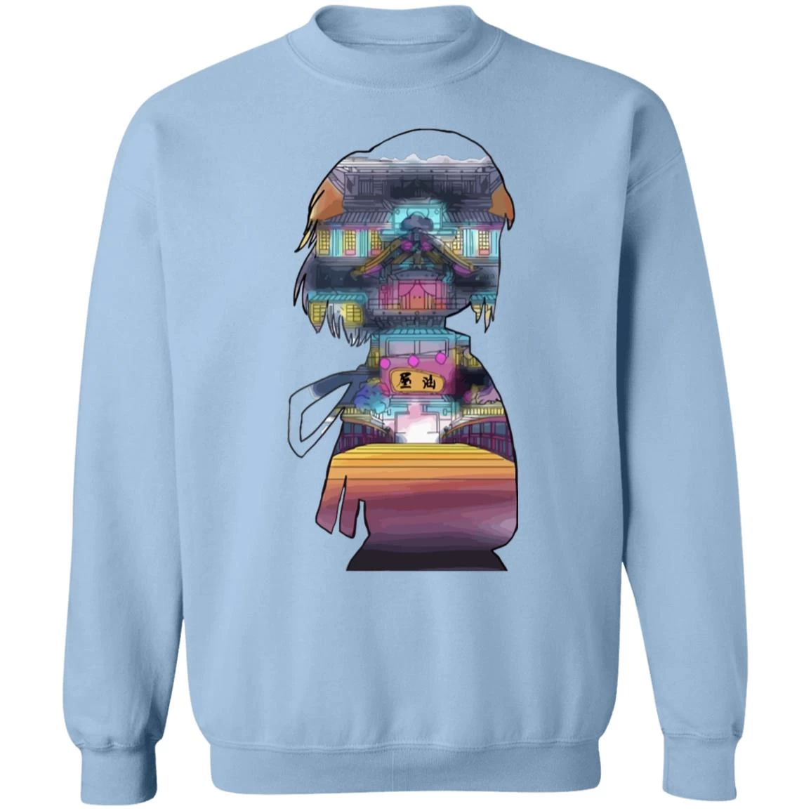 Spirited Away – Sen And The Bathhouse Cutout Colorful Sweatshirt 18 Spirited Away – Sen And The Bathhouse Cutout Colorful Sweatshirt - Image 16