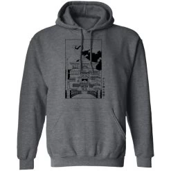 Spirited Away Bathhouse Illustrated Graphic Hoodie -Ghibli Shop redirect12212020121210 4 1