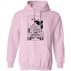 Spirited Away Bathhouse Illustrated Graphic Hoodie -Ghibli Shop redirect12212020121210 6