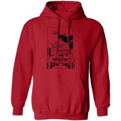 Spirited Away Bathhouse Illustrated Graphic Hoodie -Ghibli Shop redirect12212020121210 8 1
