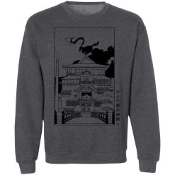 Spirited Away Bathhouse Illustrated Graphic Sweatshirt -Ghibli Shop redirect12212020121224 6