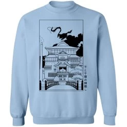 Spirited Away Bathhouse Illustrated Graphic Sweatshirt -Ghibli Shop redirect12212020121224 7 1