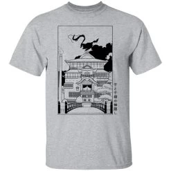 Spirited Away Bathhouse Illustrated Graphic T Shirt 37 Spirited Away Bathhouse Illustrated Graphic T Shirt -Ghibli Shop redirect12212020121232 12 1