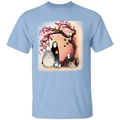 Totoro And Ghibli Friends Under The Sakura T Shirt 27 Totoro And Ghibli Friends Under The Sakura T Shirt -Ghibli Shop redirect12222020101206