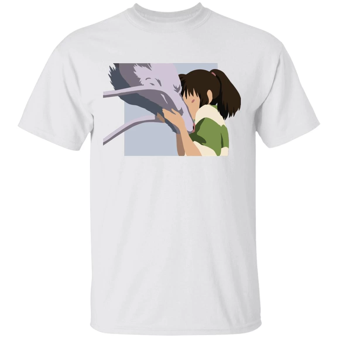 Spirited Away Haku And Chihiro Graphic T Shirt 12 Spirited Away Haku And Chihiro Graphic T Shirt - Image 10