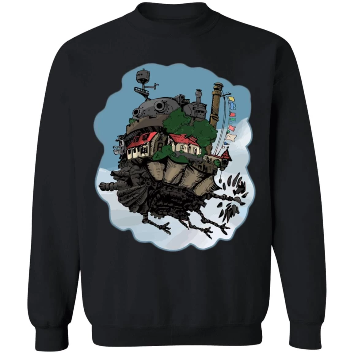 Howl’s Moving Castle Classic Color Sweatshirt 4 Howl’s Moving Castle Classic Color Sweatshirt - Image 2