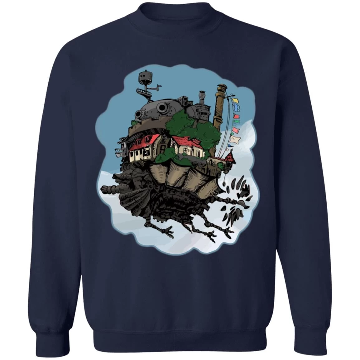 Howl’s Moving Castle Classic Color Sweatshirt 15 Howl’s Moving Castle Classic Color Sweatshirt - Image 13