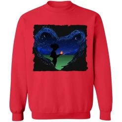 Howl’s Moving Castle – Howl Meets Calcifer Classic Sweatshirt -Ghibli Shop redirect12232020111236 5