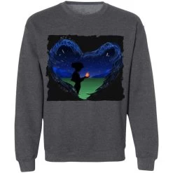 Howl’s Moving Castle – Howl Meets Calcifer Classic Sweatshirt -Ghibli Shop redirect12232020111236 6