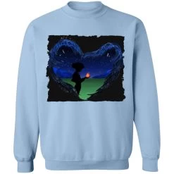 Howl’s Moving Castle – Howl Meets Calcifer Classic Sweatshirt -Ghibli Shop redirect12232020111236 7
