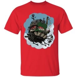 Howl’s Moving Castle Classic Color T Shirt -Ghibli Shop redirect12232020111239 7