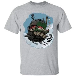 Howl’s Moving Castle Classic Color T Shirt -Ghibli Shop redirect12232020111239 8