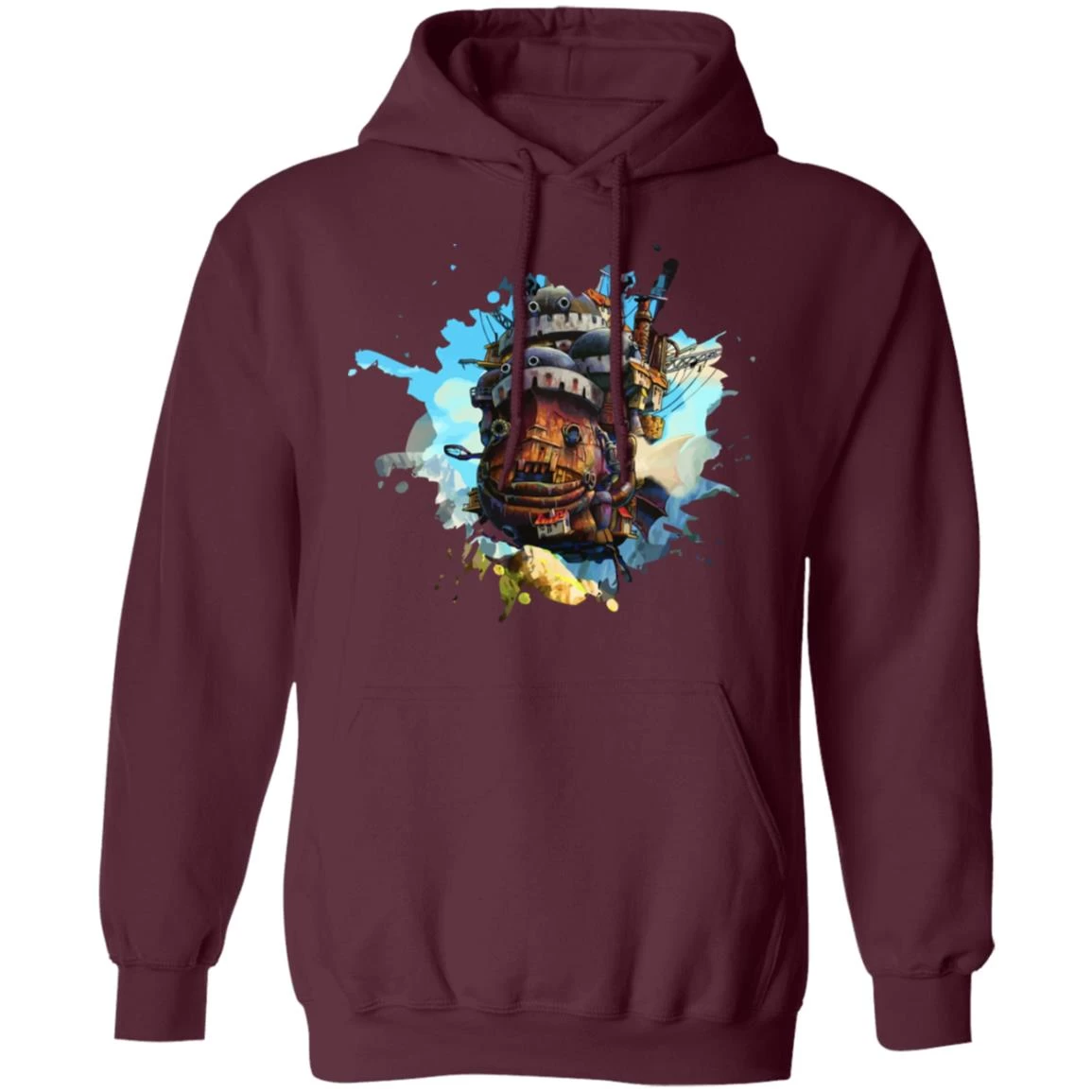 Howl’s Moving Castle Painting Hoodie 9 Howl’s Moving Castle Painting Hoodie - Image 7