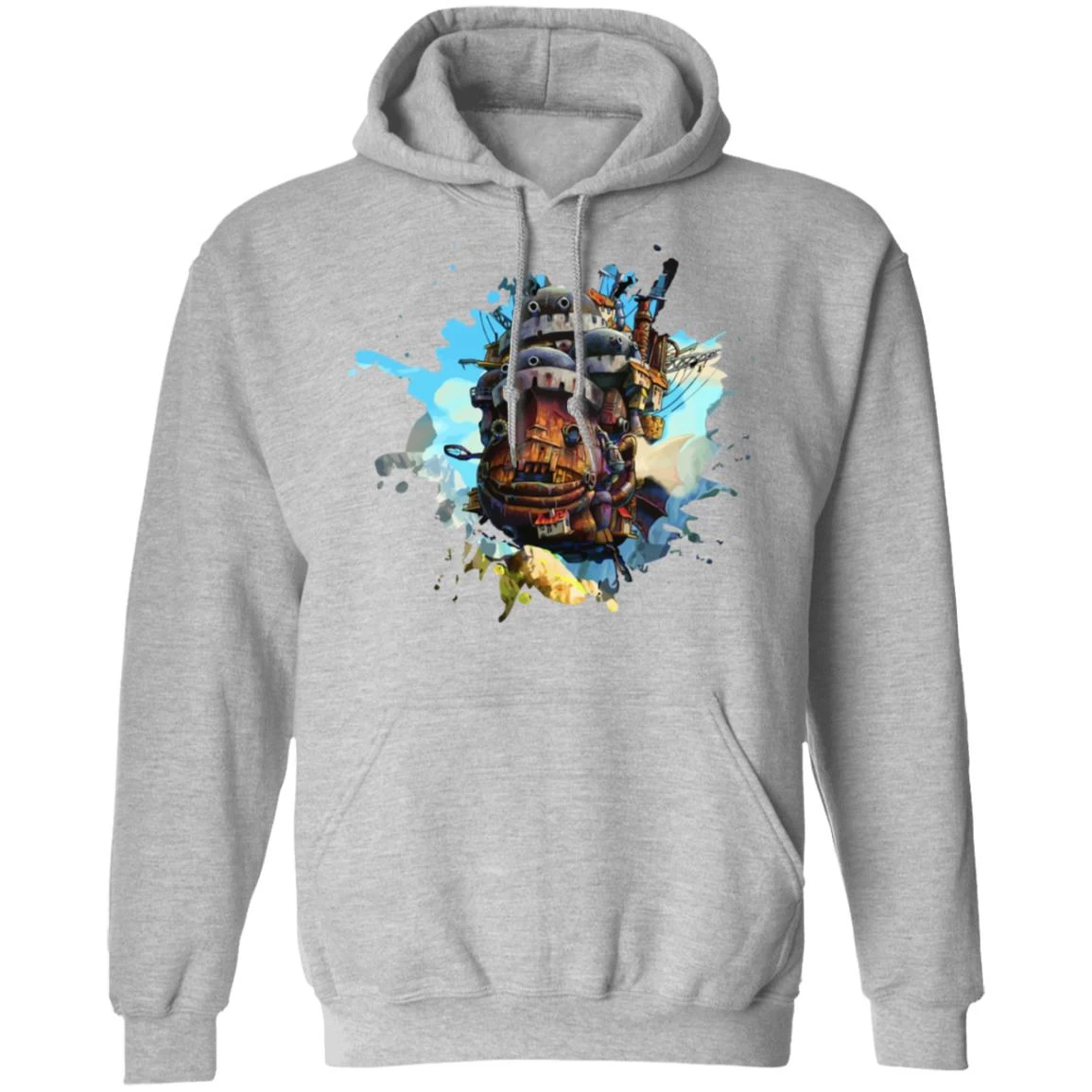 Howl’s Moving Castle Painting Hoodie 11 Howl’s Moving Castle Painting Hoodie - Image 9