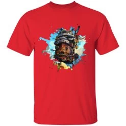 Howl’s Moving Castle Painting T Shirt -Ghibli Shop redirect12232020111252 6