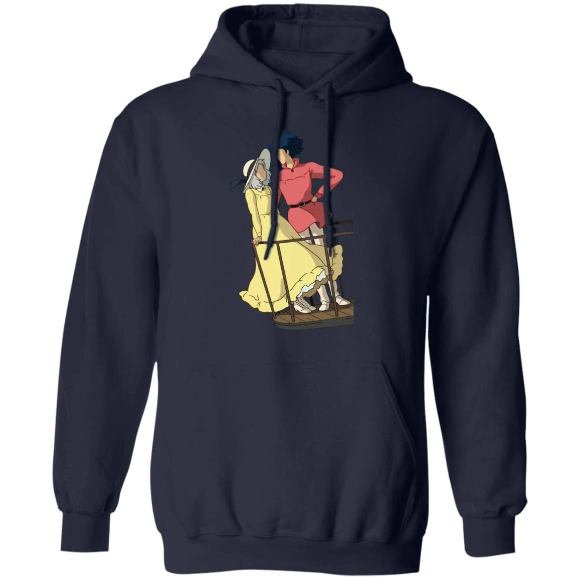 Howl’s Moving Castle – Sophie And Howl Gazing At Each Other Hoodie 14 Howl’s Moving Castle – Sophie And Howl Gazing At Each Other Hoodie - Image 12