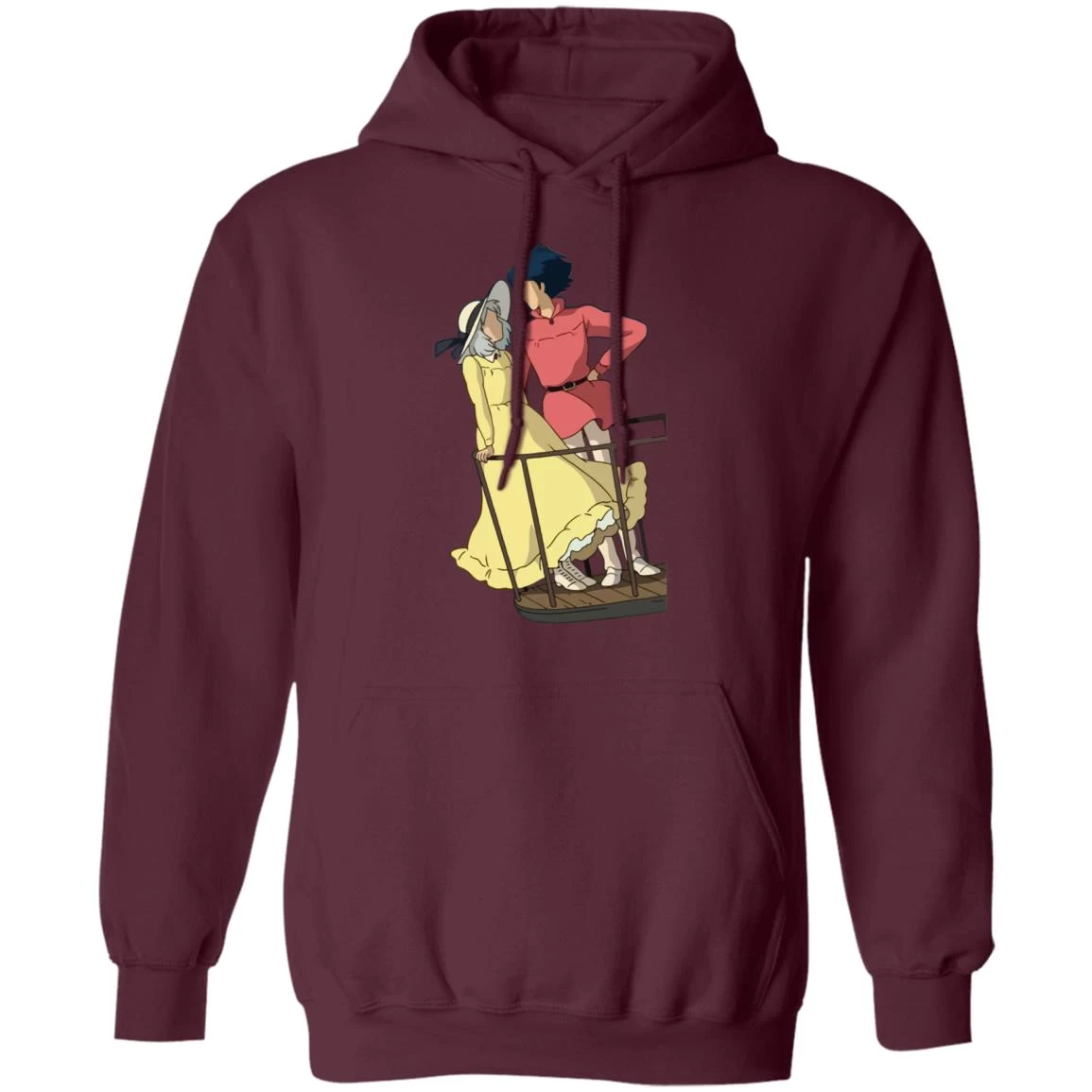 Howl’s Moving Castle – Sophie And Howl Gazing At Each Other Hoodie 18 Howl’s Moving Castle – Sophie And Howl Gazing At Each Other Hoodie - Image 16