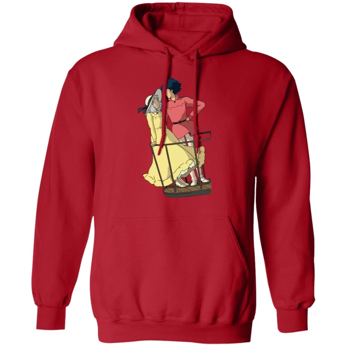 Howl’s Moving Castle – Sophie And Howl Gazing At Each Other Hoodie 10 Howl’s Moving Castle – Sophie And Howl Gazing At Each Other Hoodie - Image 8