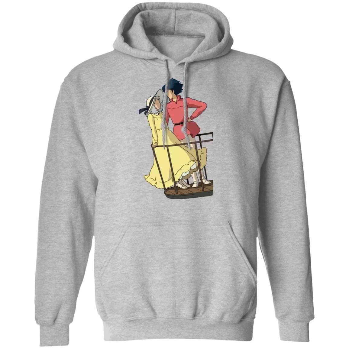 Howl’s Moving Castle – Sophie And Howl Gazing At Each Other Hoodie 11 Howl’s Moving Castle – Sophie And Howl Gazing At Each Other Hoodie - Image 9
