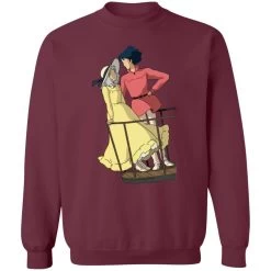 Howl’s Moving Castle – Sophie And Howl Gazing At Each Other Sweatshirt 21 Howl’s Moving Castle – Sophie And Howl Gazing At Each Other Sweatshirt -Ghibli Shop redirect12242020121210 3