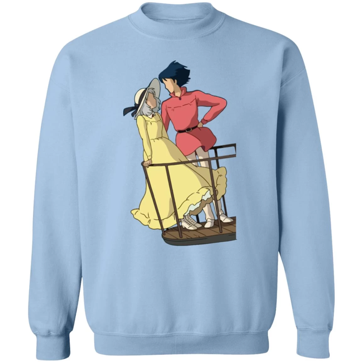 Howl’s Moving Castle – Sophie And Howl Gazing At Each Other Sweatshirt 18 Howl’s Moving Castle – Sophie And Howl Gazing At Each Other Sweatshirt - Image 16