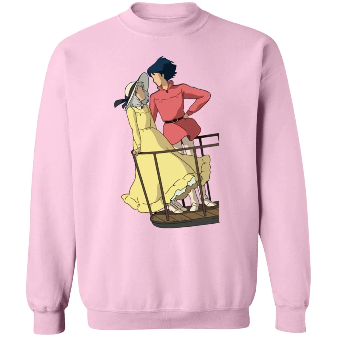 Howl’s Moving Castle – Sophie And Howl Gazing At Each Other Sweatshirt 19 Howl’s Moving Castle – Sophie And Howl Gazing At Each Other Sweatshirt - Image 17