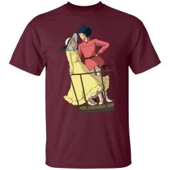 Howl’s Moving Castle – Sophie And Howl Gazing At Each Other T Shirt -Ghibli Shop redirect12242020121218 5