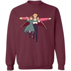 Howl’s Moving Castle – Howl And Sophie Running Classic Sweatshirt 21 Howl’s Moving Castle – Howl And Sophie Running Classic Sweatshirt -Ghibli Shop redirect12242020121228 3
