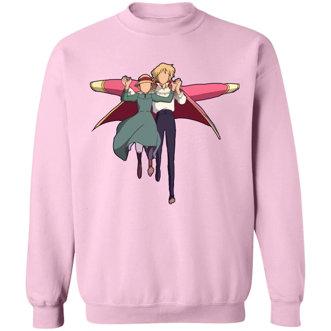 Howl’s Moving Castle – Howl And Sophie Running Classic Sweatshirt 19 Howl’s Moving Castle – Howl And Sophie Running Classic Sweatshirt - Image 17