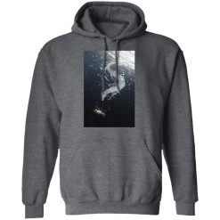 Spirited Away Haku And Chihiro Under Water Fanart Hoodie -Ghibli Shop redirect12252021071203 4 1