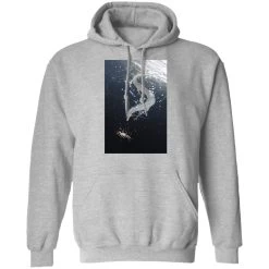 Spirited Away Haku And Chihiro Under Water Fanart Hoodie -Ghibli Shop redirect12252021071203 9