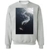 Spirited Away Haku And Chihiro Under Water Fanart Sweatshirt -Ghibli Shop redirect12252021071236