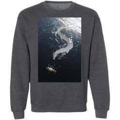 Spirited Away Haku And Chihiro Under Water Fanart Sweatshirt -Ghibli Shop redirect12252021071236 6