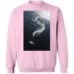 Spirited Away Haku And Chihiro Under Water Fanart Sweatshirt -Ghibli Shop redirect12252021071236 8 1