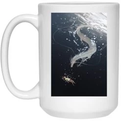 Spirited Away Haku And Chihiro Under Water Fanart Mug -Ghibli Shop redirect12252021071239 1