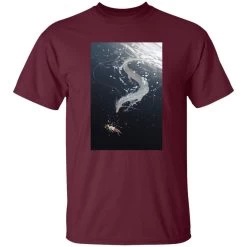 Spirited Away Haku And Chihiro Under Water Fanart T Shirt 25 Spirited Away Haku And Chihiro Under Water Fanart T Shirt -Ghibli Shop redirect12252021071254 12