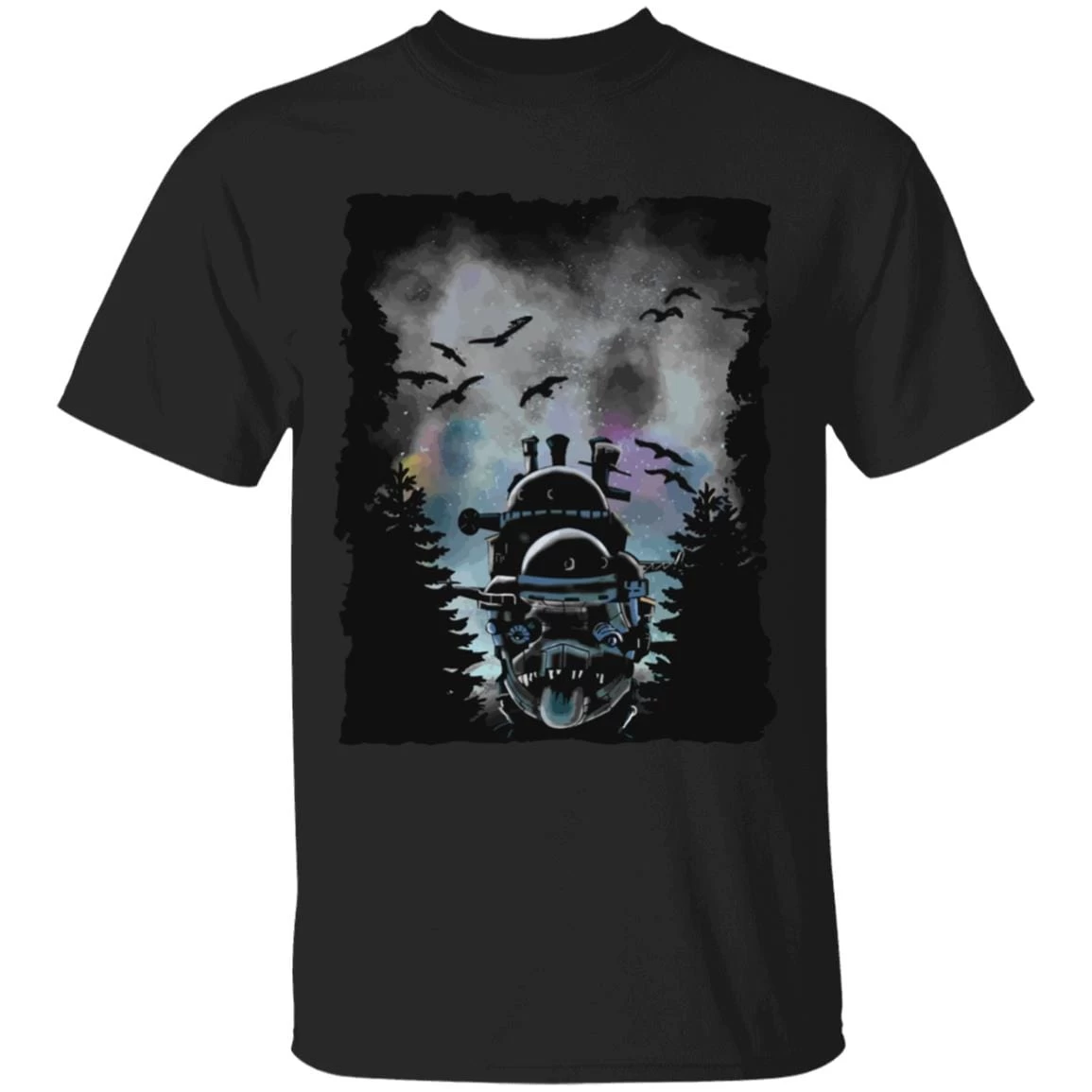 Howl’s Moving Castle At Night T Shirt 14 Howl’s Moving Castle At Night T Shirt - Image 12
