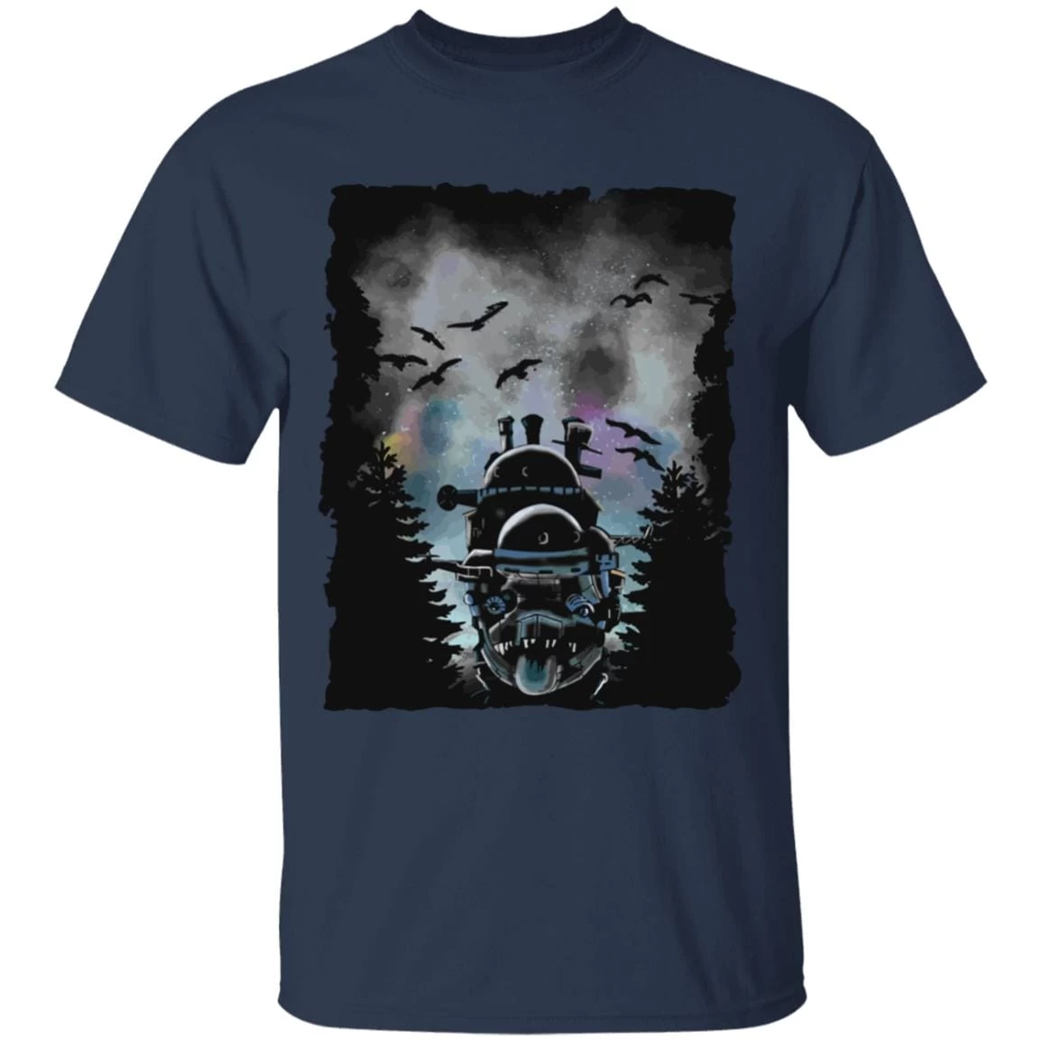 Howl’s Moving Castle At Night T Shirt 9 Howl’s Moving Castle At Night T Shirt - Image 7