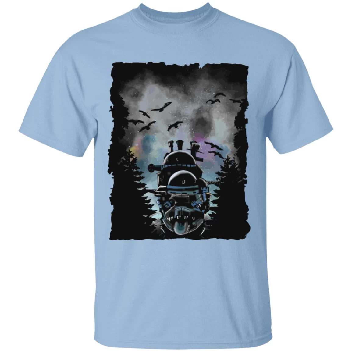 Howl’s Moving Castle At Night T Shirt 12 Howl’s Moving Castle At Night T Shirt - Image 10