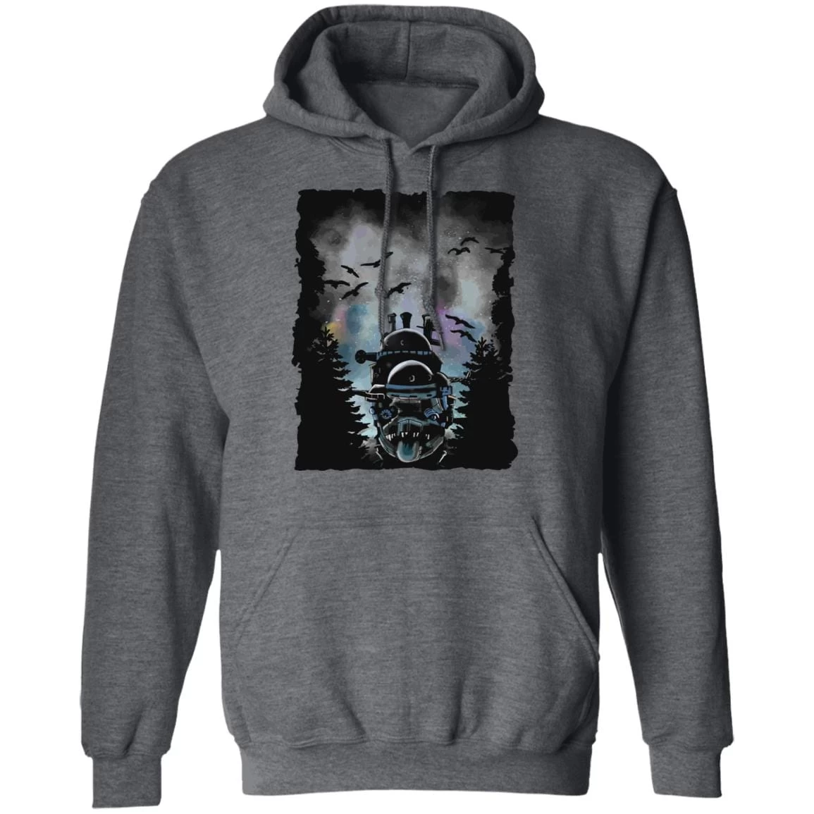 Howl’s Moving Castle At Night Hoodie 7 Howl’s Moving Castle At Night Hoodie - Image 5